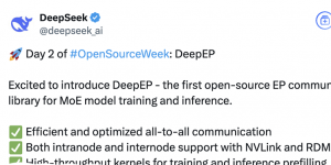 DeepSeek开源第二弹，为MoE和EP量身定制的通信库！暂和英伟达显卡绑定