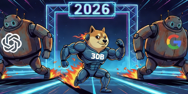 陈天桥代季峰打响2026大模型第一枪:30B参数跑出1T性能